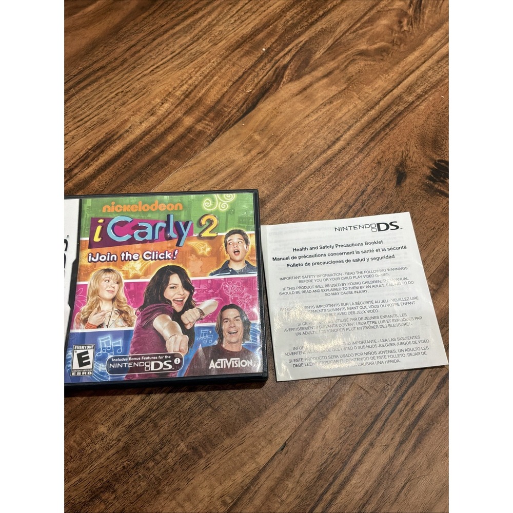 iCarly 2: iJoin the Click (Nintendo DS, 2010)โ CIB